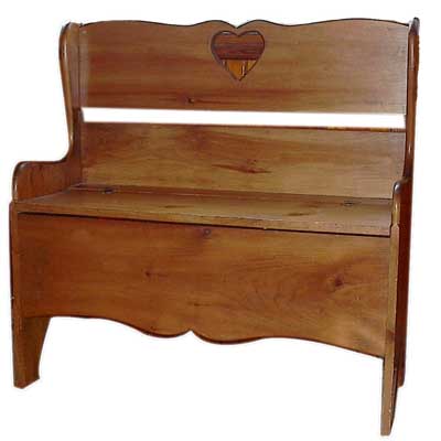 Antique Wood Benches, Catskill Mountains, Antiques, New York